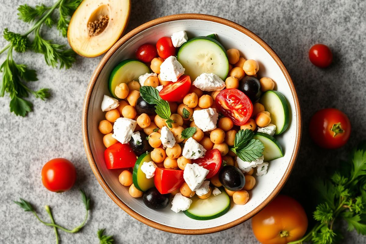 Mediterranean Chickpea Salad