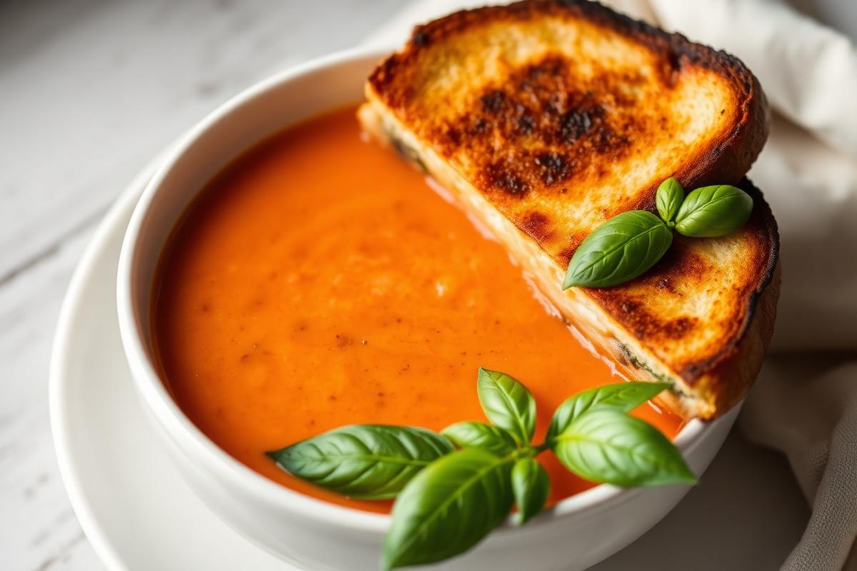 Creamy Tomato Basil Soup